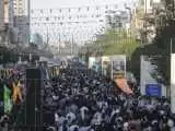 حضور مردم در جشن امام رضایی ها  -  ویدئو