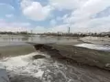 ویدیو  -  پرآب شدن حریم رودخانه وکیل آباد مشهد