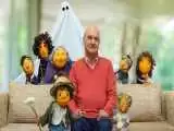 ویدیو  -  تبریک متفاوت عروسک های مهمانی برای تولد آقای مجری