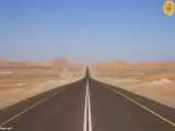 (فیلم) طولانی ترین بزرگراه مستقیم جهان در عربستان؛ 265 کیلومتر بدون حتی یک پیچ