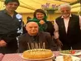 حضور 3 هنرمند نام آشنا در جشن تولد آقای مجری+ تصویر  -  ایرج طهماسب 65 ساله شد