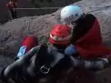 نجات 2 نوجوان گرفتار در ارتفاعات قاین پس از 11 ساعت