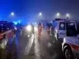 ویدیو  -   حرکت نیروهای امدادی و نظامی بصورت پیاده و سواره به سمت محل احتمالی حادثه