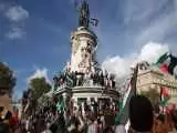 (فیلم) تظاهرات در پاریس در حمایت از غزه