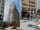 ویدیو  -  تصاویر جدید و ترسناک از انفجار یک ساختمان در اوهایو؛ تلاش های تلخ برای نجات از مرگ