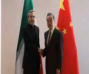 (فیلم) وزیر خارجه چین: از حاکمیت ملی و تمامیت ارضی ایران حمایت می کنیم