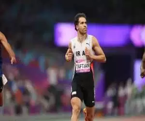 قهرمانی سریع ترین مرد ایران در فرانسه