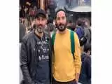 نخستین عکس از فیلم جدید رامبد جوان با گریم فوق العاده خنده دار محسن تنابنده و نوید محمدزاده  -  فقط فوکول و پشت موهاشون