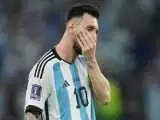 تصویر  -  صعود آرژانتین پس از اشتباه باورنکردنی لیونل مسی