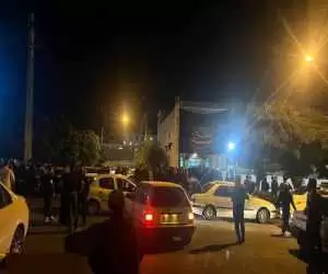 حمله گروه فشار به عزاداران امام حسین(ع) در مسجد امام جعفر صادق شهر محمدیه