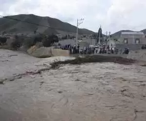 آخرین خبر از سیل خراسان شمالی  -  آب گرفتگی شدید در 4 روستای شیروان و قوشخانه + ویدیو