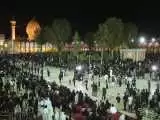 ویدیو  -  تصاویری از عزاداری شب عاشورای حسینی در حرم شاهچراغ شیراز