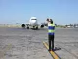 فرود سخت هواپیما در فرودگاه کرمان