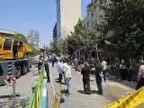 ویدیو  -  تشریح آخرین وضعیت فرو نشست زمین در خیابان ولیعصر