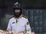 ویدیو  -  اقدام جالب مقام ارشد پلیس راهور روی آنتن زنده تلویزیون با کلاه کاسکت!