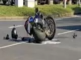 واژگونی مرگبار موتورسیکلت  -  یک جوان دیگر جان باخت