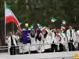 (عکس) رژه کاروان ایران در افتتاحیه المپیک پاریس