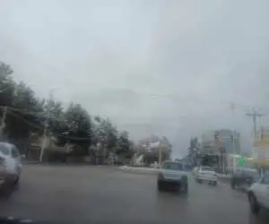 بارش برف در یک شهر ایران پس از 723 روز !