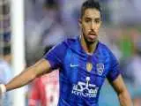 بازیکن الهلال به سبک رونالدو از زمین خارج شد + عکس