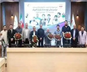 تصویر  -  جشن تولد مدال آوران فروردینی در کمیته ملی المپیک