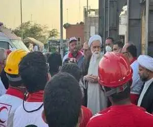 دیدار نماینده ولی فقیه با امدادگران جمعیت هلال احمر در بندرعباس