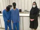 بازداشت سارقان گوشی تلفن همراه یک دانشجو دختر -  عکس