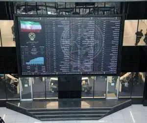 بورس هفته را منفی آغاز کرد - افت 61 هزار و 116 واحدی شاخص کل