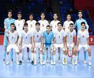 تحقیر عربستان با 14 گل توسط پسران فوتسالیست ایران