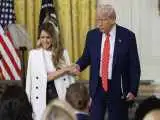 ویدیو  -  ترامپ و ملانیا جشن هالووین را برگزار کردند