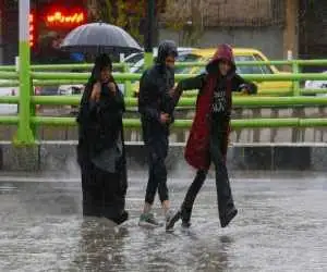 بارش باران و برف در 11 استان از فردا  -  احتمال بارش پراکنده در ارتفاعات تهران 