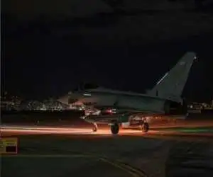 حمله هوایی انگلیس و فرانسه به سوریه