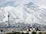 کیفیت هوای تهران صبح پنجشنبه 9 بهمن