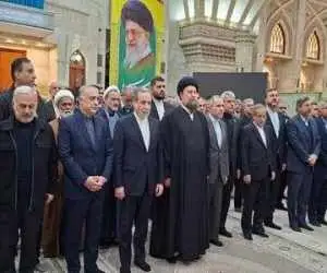 تجدید میثاق عراقچی و معاونان وزارت خارجه با آرمان های امام (ره)