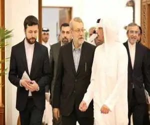 ویدیو  -  مراسم جشن 22 بهمن سفارت جمهوری اسلامی ایران در مسقط با حضور و سخنرانی آقای دکتر لاریجانی