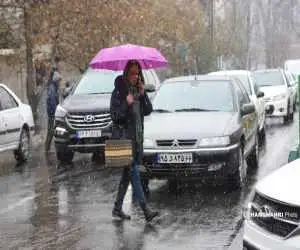 شروع بارش ها از دوشنبه  -  کاهش دما ادامه دارد