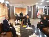 دیدار امیر قلعه نویی با استاندار مازندران