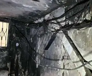 ویدیو  -   آتش سوزی انبار لوازم خانگی در میدان فردوسی