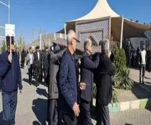   بدرقه علی باباچاهی با سنج و دمام