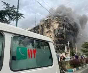 جزئیات آتش سوزی پاساژ ارغوان