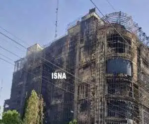 پایان عملیات امدادرسانی به پاساژ ارغوان