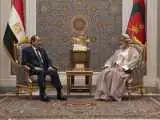 السیسی در دیدار با سلطان عمان درمورد ایران مذاکره کرد
