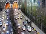 انسداد شبانه یک تونل پایتخت