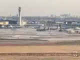 ویدیو  -  تجمع ده ها تانکر سوخت رسان آمریکایی در فرودگاه بن گوریون اسرائیل