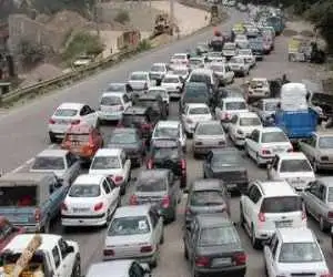 آخرین وضعیت ترافیک در جاده چالوس و هراز -  عصر دوشنبه 21 اردیبهشت