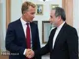 ویدیو  -  دیدار معاون وزیر خارجه نروژ با وزیر امور خارجه ایران