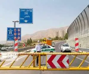 جاده چالوس یک طرفه شد