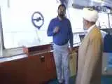 ویدیو  -  اقامه نماز امام جمعه هرمز روی کشتی آمریکایی!