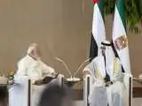 استقبال بن زاید از نخست وزیر هند  -  ابوظبی و دهلی نو توافقنامه های همکاری دفاعی امضا کردند