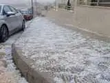 ویدیو  -  بارش جالب تگرگ در ترکیه