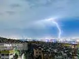ویدیو  -  تصویری از رعد و برق و باران بهاری در شهرستان مرزی و گرمسیر قصرشیرین